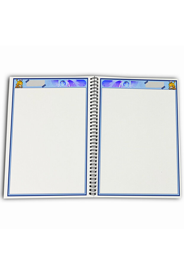Genshin Impact Escoffier Unlined A4 School Notebook 72 Sheets Model 2 - 4