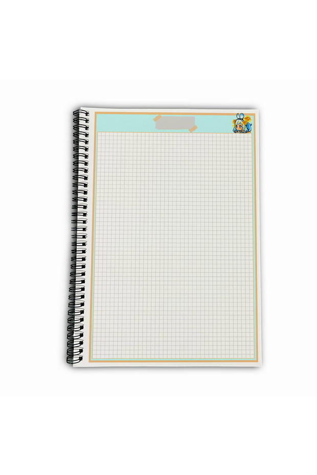 Genshin Impact Mualani Checkered A4 School Notebook 72 Sheets Model 2 - 5