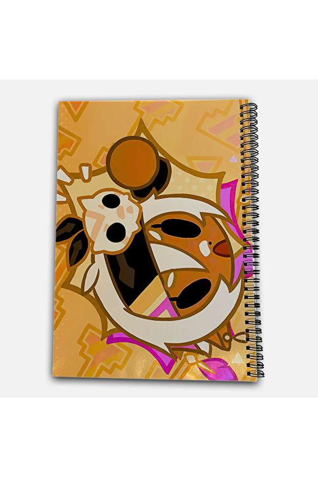 Genshin Impact Iansan Checkered A4 School Notebook 72 Sheets Model 3 - 3