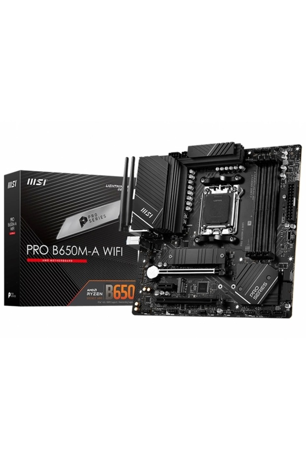 PRO B650M-A WIFI AM5 DDR5 6400(OC)MHz mATX Gaming Anakart - 1
