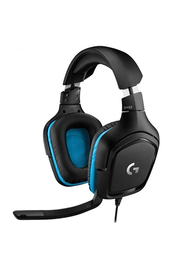 Gaming Headset G432, surround 7.1, multiplatform, Black - 1