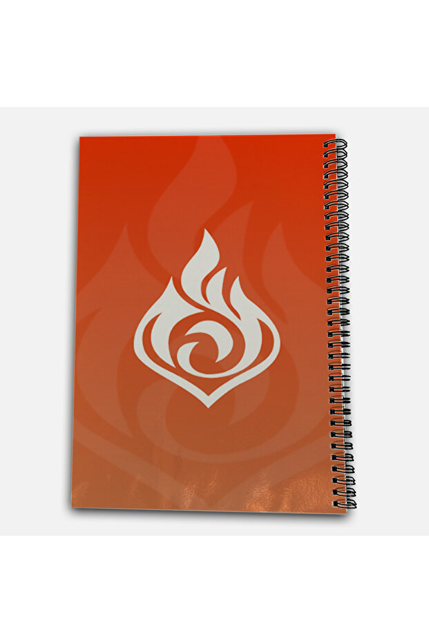 Genshin Impact Xiangling Unlined A4 School Notebook 72 Sheets Model 1 - 3