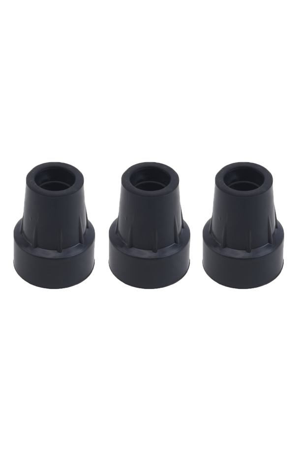 3pcs-black 1Pc-5pcs Walking Hiking Stick Metal Ferrule Bottom End Cover Cane Crutch Pad Heavy ...