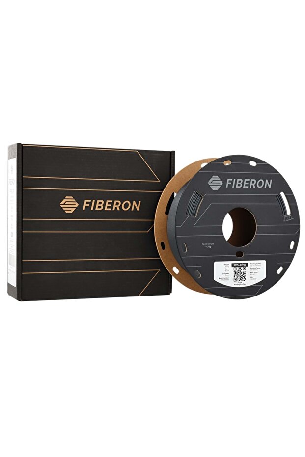 Fiberon PPS-CF10 Siyah Filament - 3