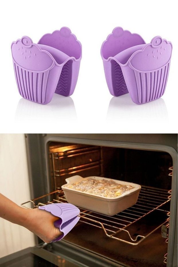 Silicone Heat Resistant Oven Mitts Oven Holder Tray Holder