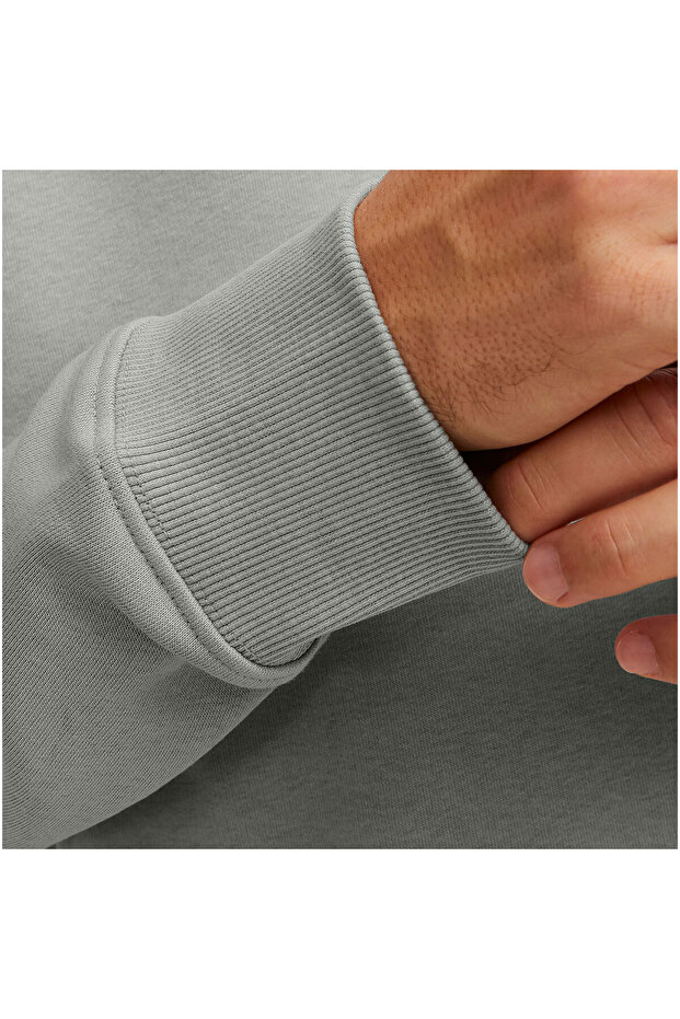 Sweatshirt Einfarbig Sweatshirt - 4