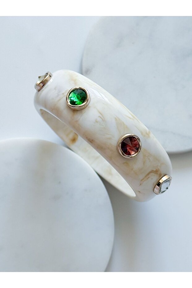 Kemi̇l Stone Colorful Bracelet