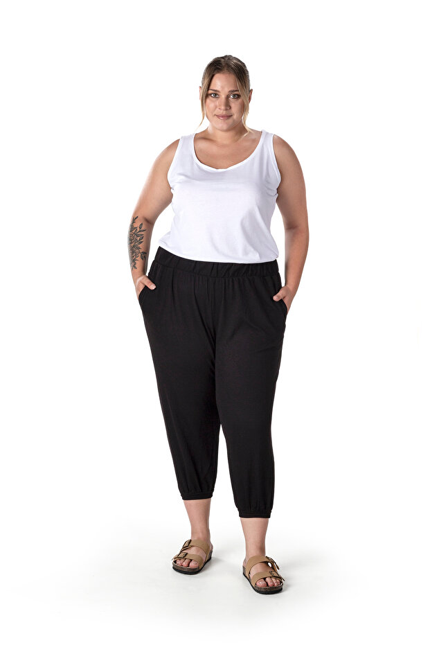 قميص داخلي أساسي بدون أكمام مقاس كبير 1097164 - 2