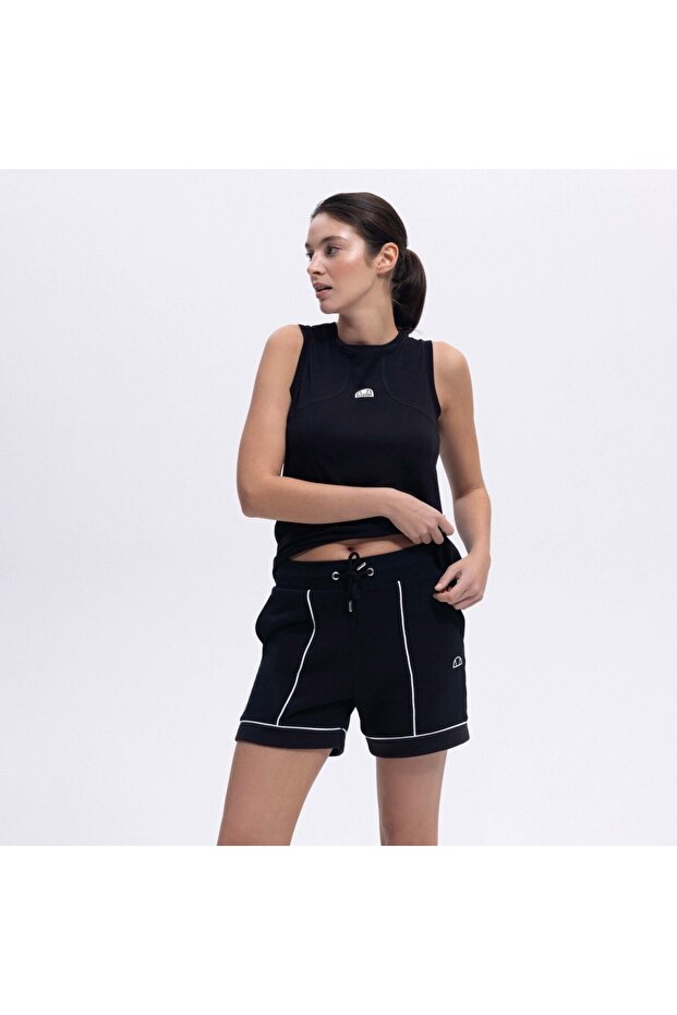 EF385 Kadın Siyah Şort - 4