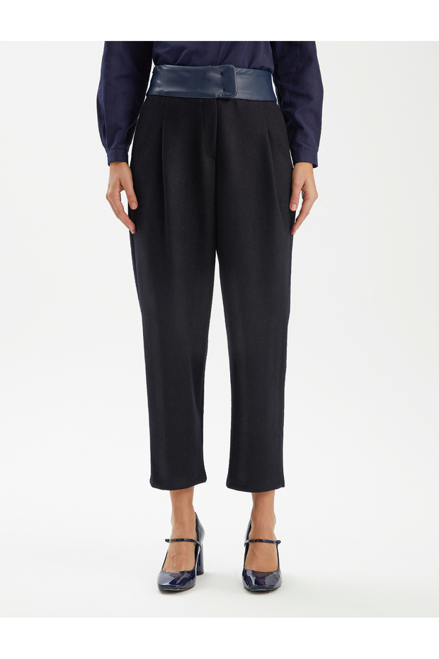 YUN KARISIMLI PANTOLON - 4