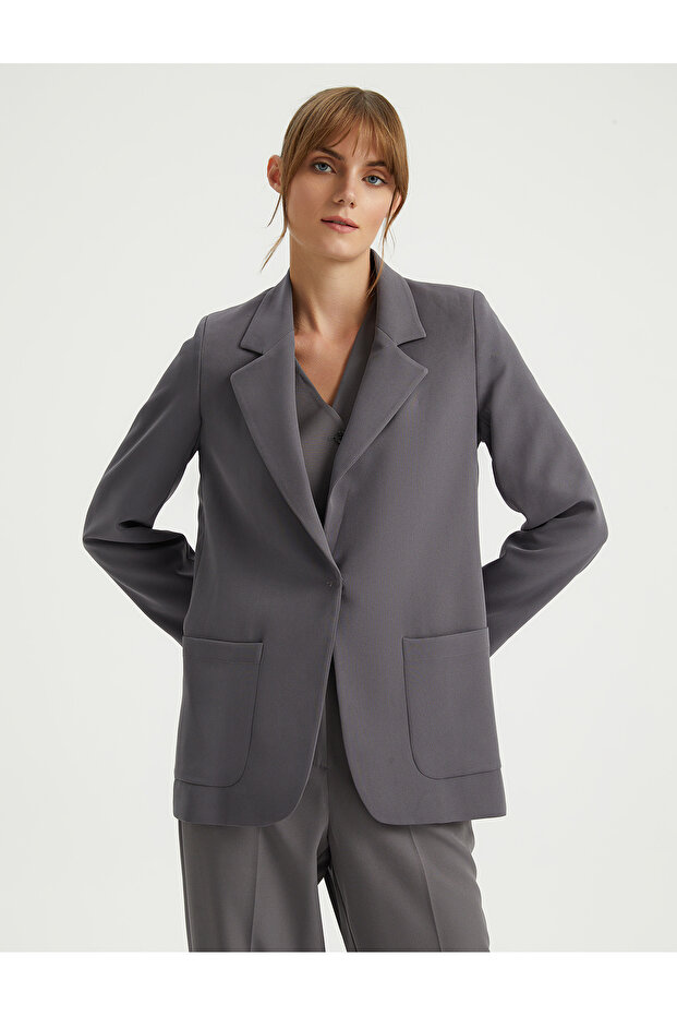 USTTEN CEPLI BLAZER CEKET - 5