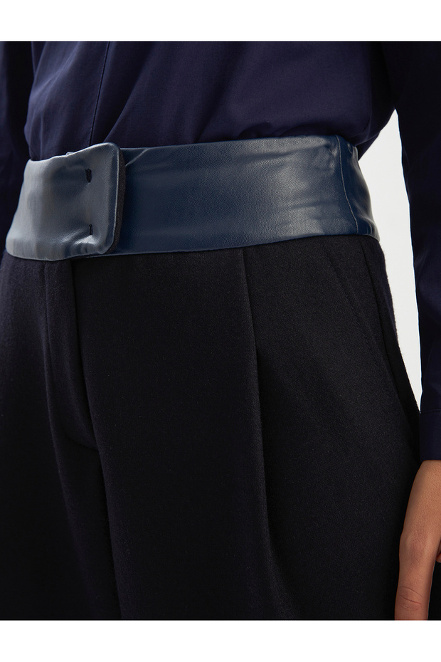 YUN KARISIMLI PANTOLON - 5