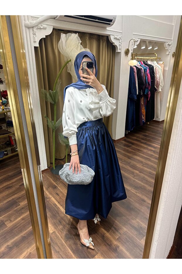 Balon Etek Lacivert - 1