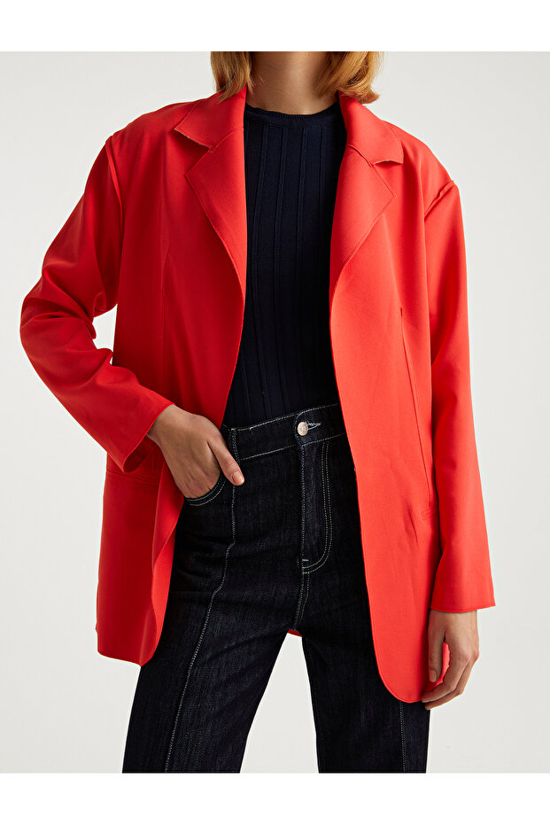 CEP DETAYLI BLAZER - 6