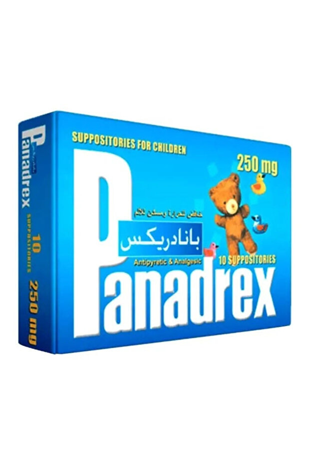 Panadrex Pain Reliever, 250Mg Supp, 10S