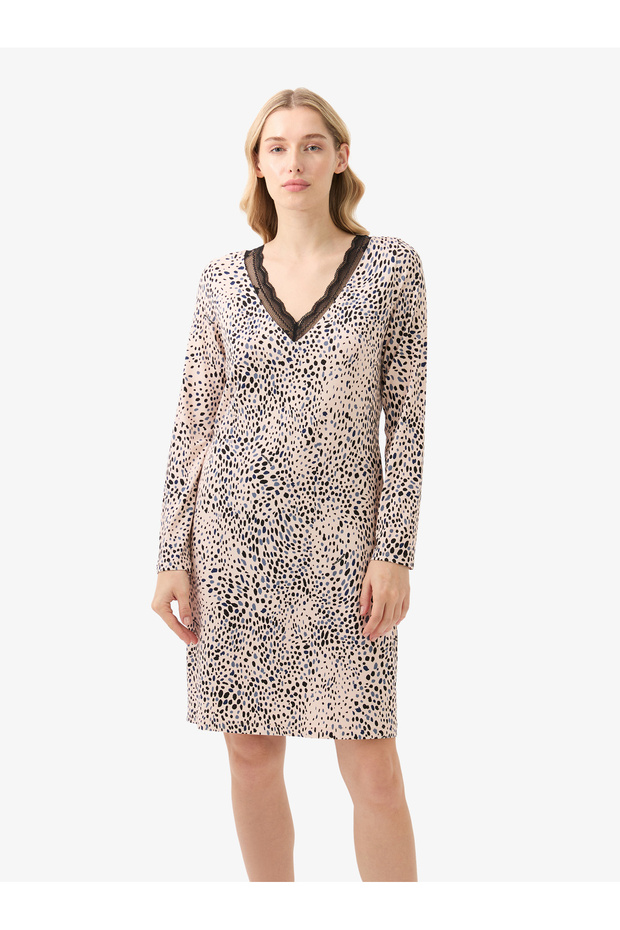 Kadın Gecelik 51916 - Baskılı - 3