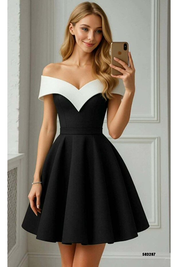 STRAPLEZ ELBİSE - 1