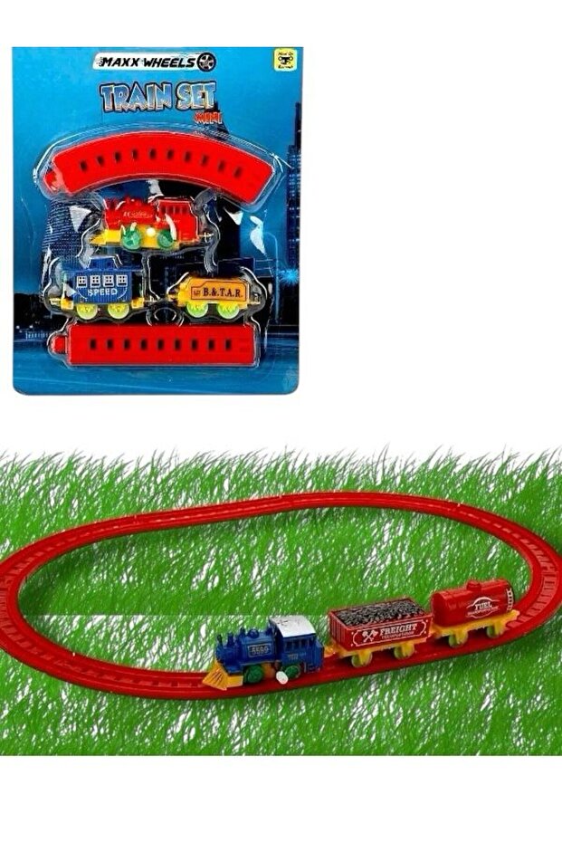 2559 Maxx Wheels Mini Tren Seti 11 Parça