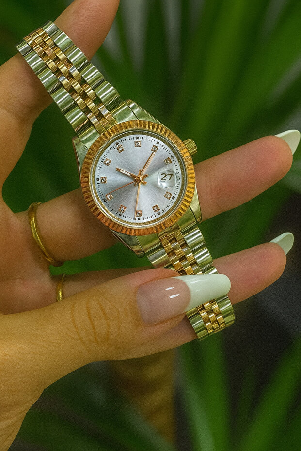 Takvimli Lüx Kadın Saat - 2