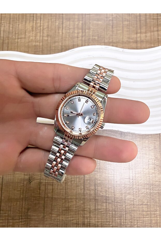 Takvimli Lüx Kadın Saat - 4