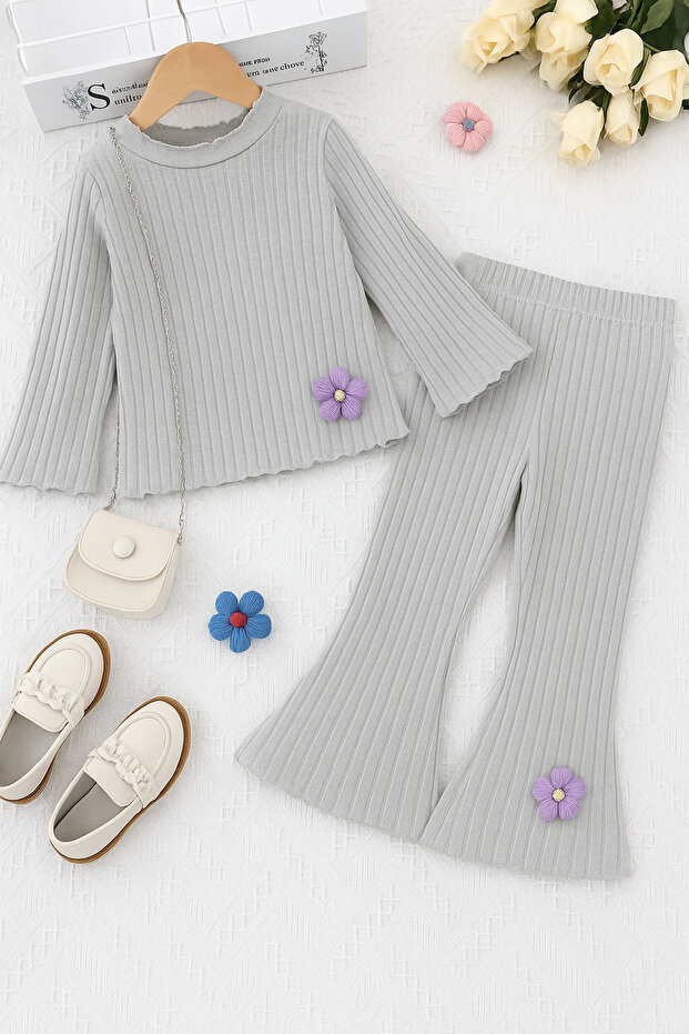 Girl's Bottom Top Long Sleeve Suit