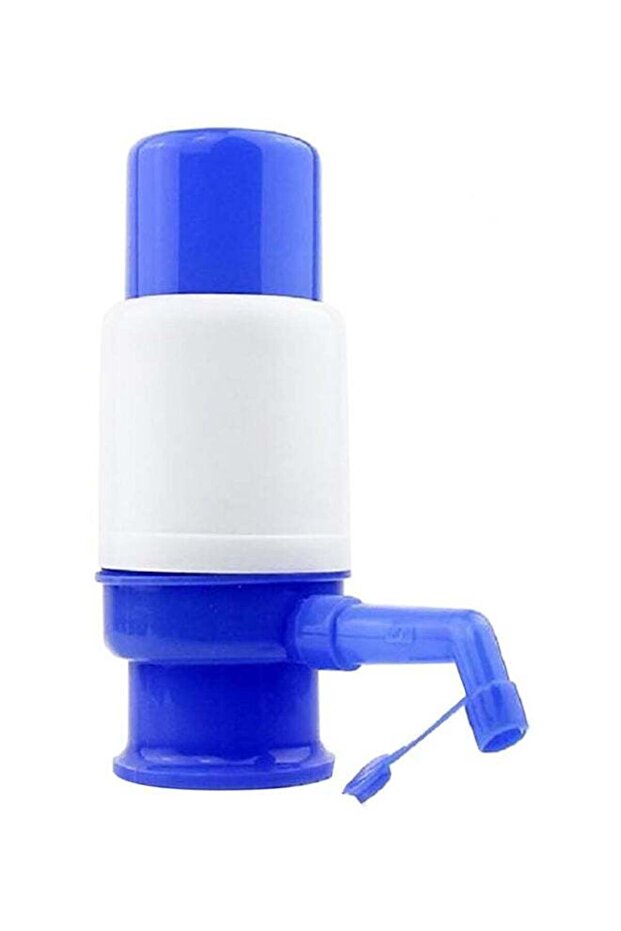 Hand Press Water Pump Blue/White