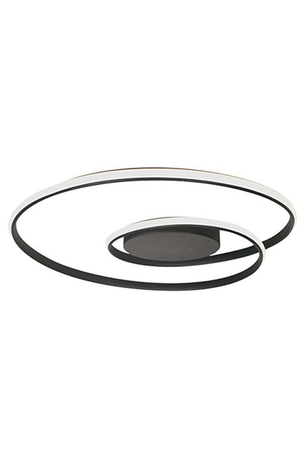 48w LED ceiling light with adjustable light - Black - 1