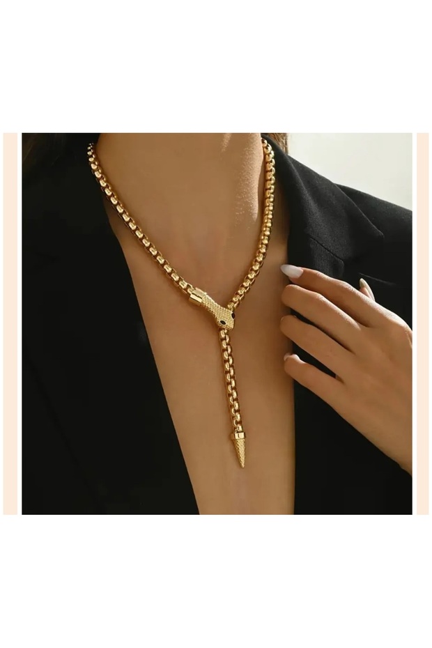 YILAN KOLYE Y ŞEKİLLİ MIKNATISLI - 2