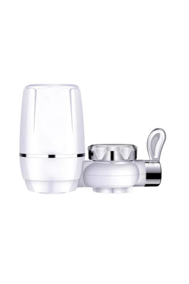 Water Filter, Tap Mount, White