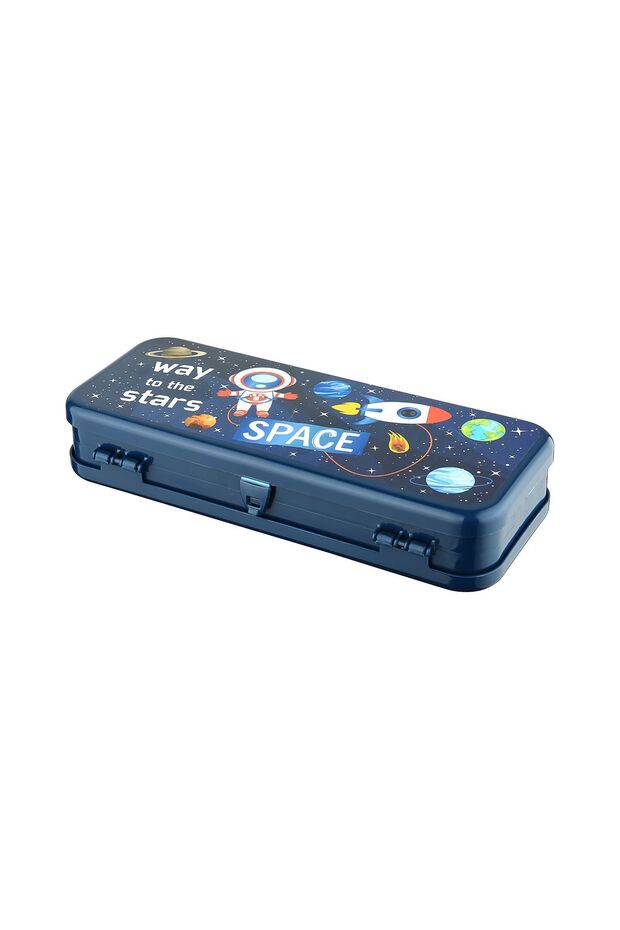 Space Compartment Pencil Case - 1