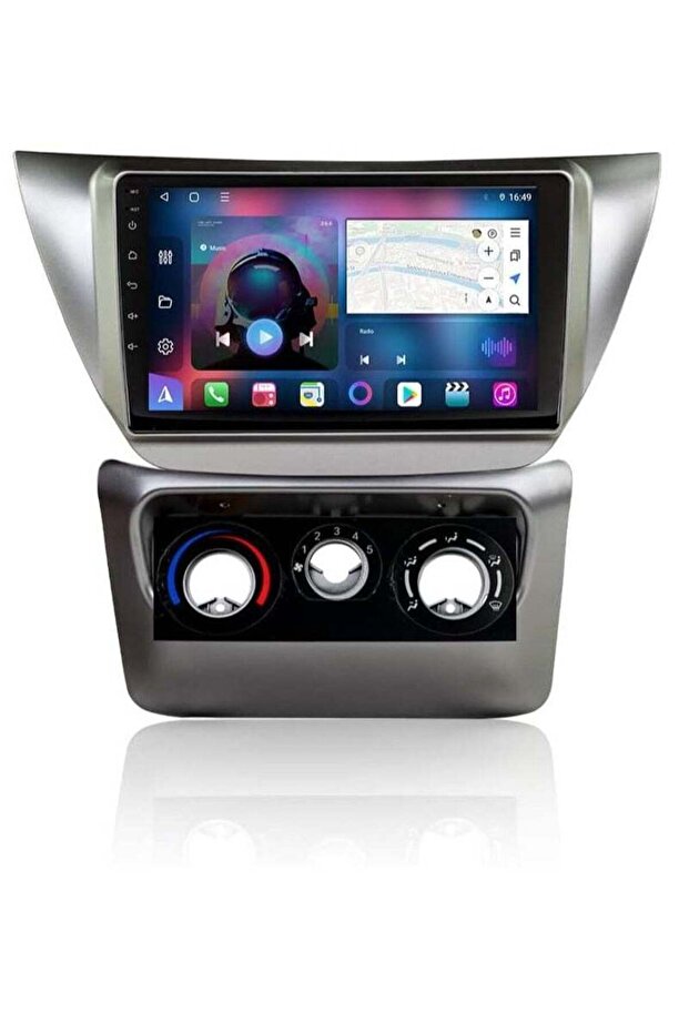 Android Screen for Mitsubishi Lancer 2001-2007 Quad Core 2GB Ram 32 GB Rom Support Apple Car Pla