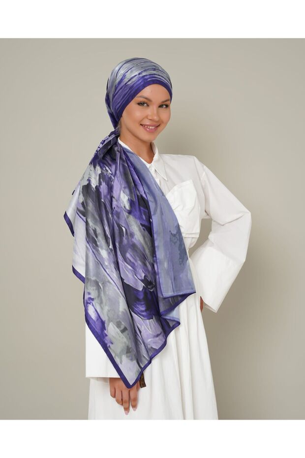 İthal Twil İpek Şal - 1