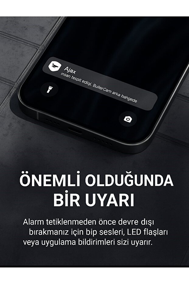 HubKit Kablosuz Alarm Seti 2 Hareket Pır Dedektörü Keypad Dış Sirenli Siyah - 3