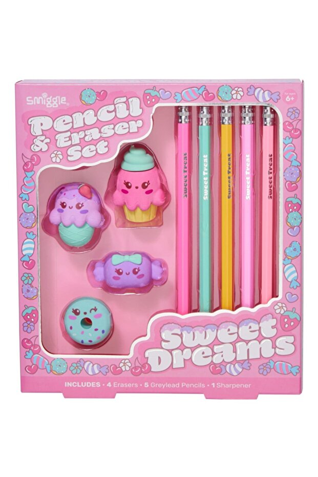 - Tatlı Ayıcıklar Kalem Ve Silgi Seti - 1