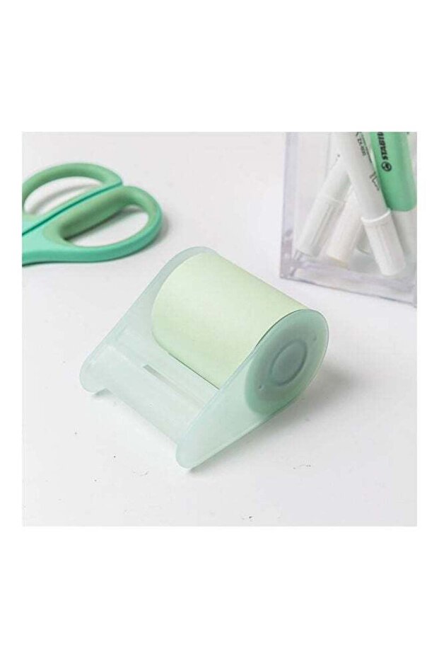 ملاحظات لاصقة بسيطة عامة باللون الأخضر النعناعي - 1