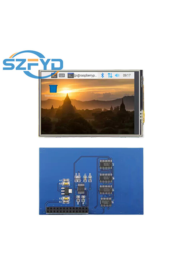 وحدة عرض Raspberry Pi مقاس 3.5 بوصة، شاشة لمس 3.5 بوصة، شاشة لمس TFT 320×480 - 1