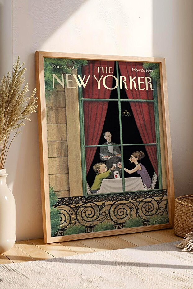 The New Yorker Çerçeveli Tablo May 10 1999 - Annler Günü Şerefine Tablosu - 1