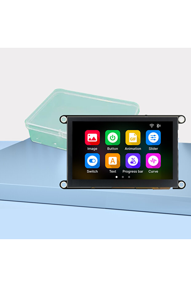 وحدة عرض LCD IPS 480*272 مقاس 4.3 بوصة مع ذاكرة وصول عشوائي سعوية ESP32-S3 8 ميجا بايت وذاكرة فلاش 4 ميجا بايت - 1