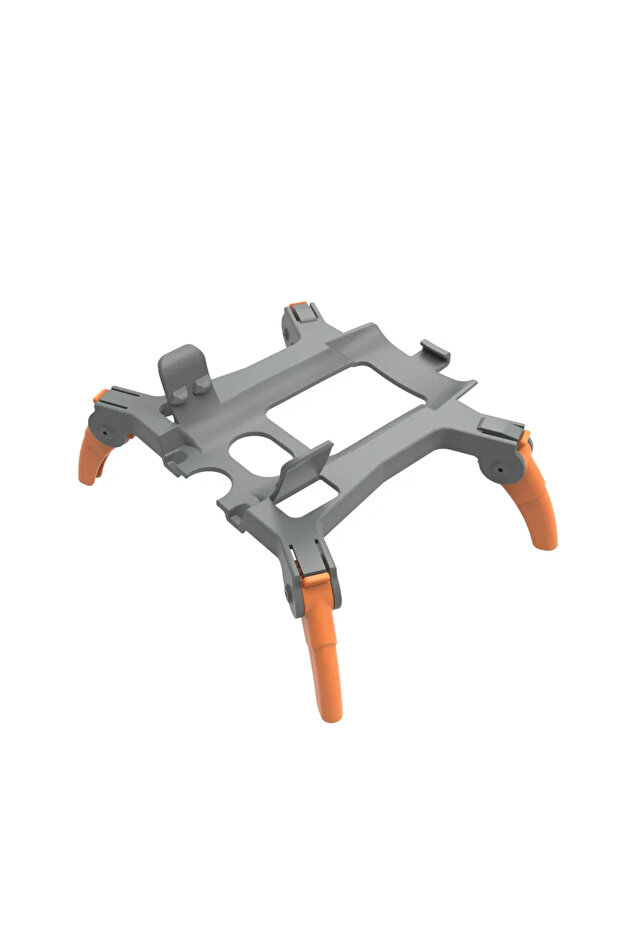 معدات هبوط قابلة للطي باللون البرتقالي لطائرة DJI Air 3S/Air 3 مع واقي تمديد الساق لزيادة الارتفاع لطائرة DJI