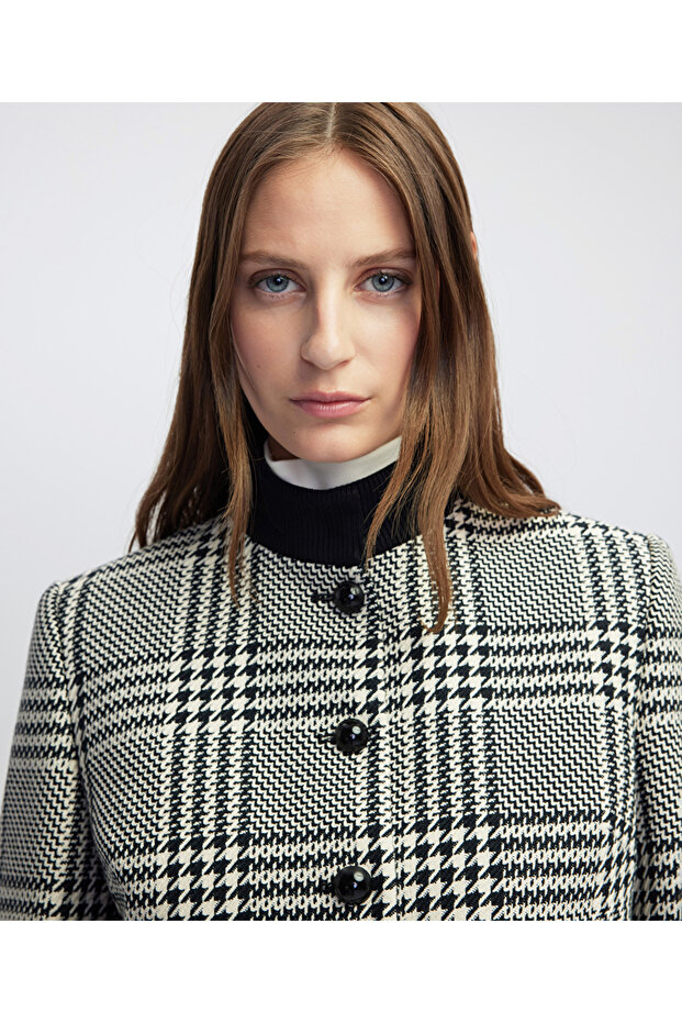 Ekose desen ceket - 6