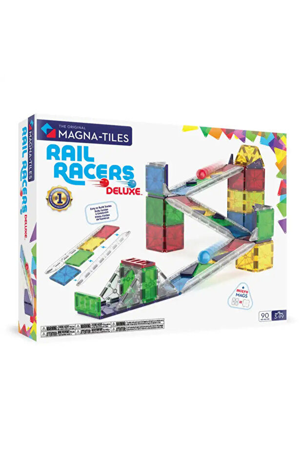 Magnatiles Rail Racer 90Pcs 251090Rr
