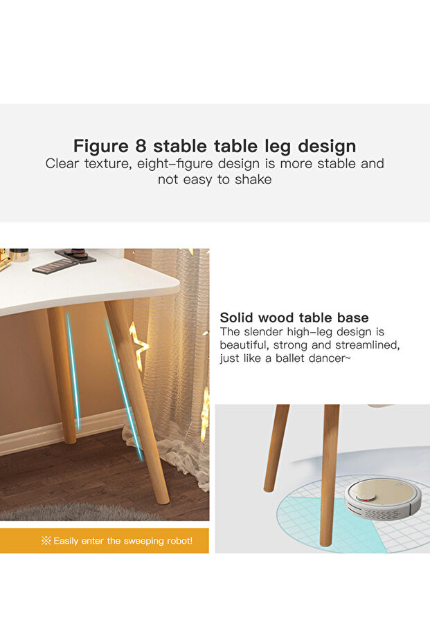 Simple Small Dressing Table Ultra Small Storage Integrated Dressing Table - 6
