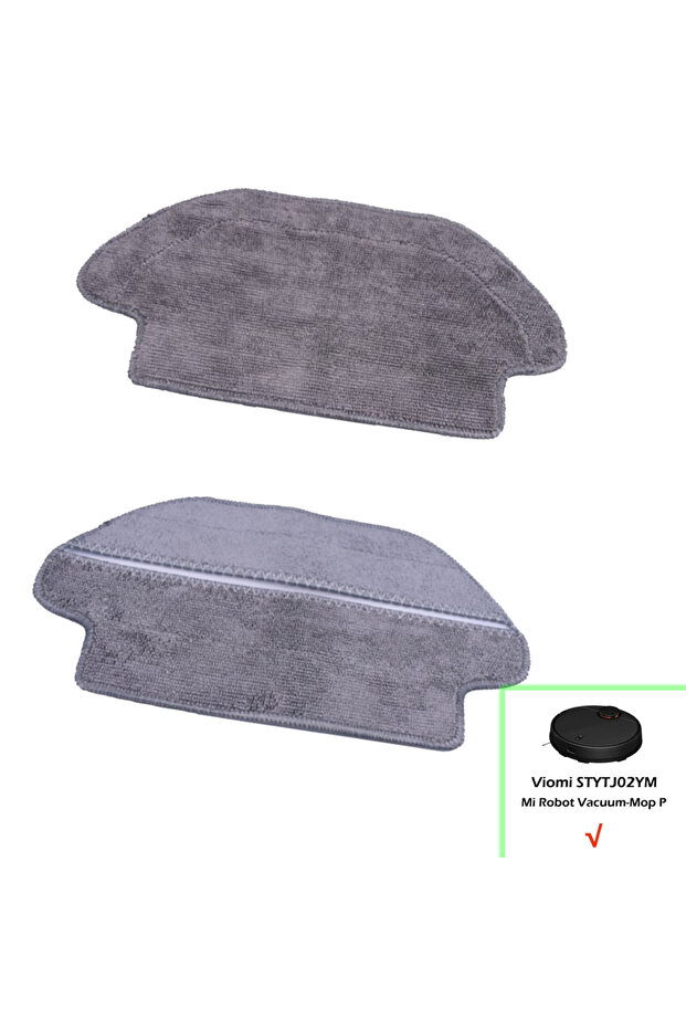 Set of two cloths/mop compatible with Mijia STYJ02YM and Mi Robot Vacuum Mop P vacuum cleaners - 2