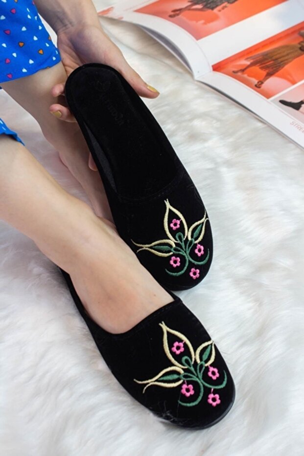 Набір з 3 пар жіночих зимових капців Повсякденні домашні капці Гостьовий набір капців для нареченої Набір з 3 пар капців - 3