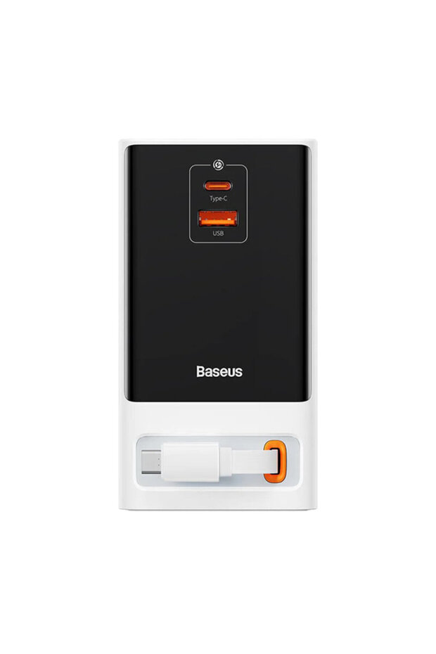 Prelungitor Shuko 65W USB, 2xTip-C - 2