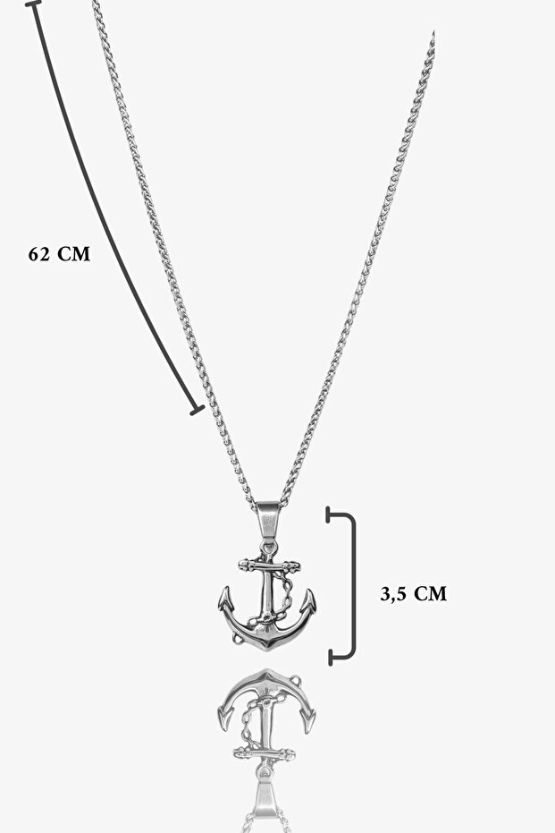 Ankare Çelik Kolye - 4