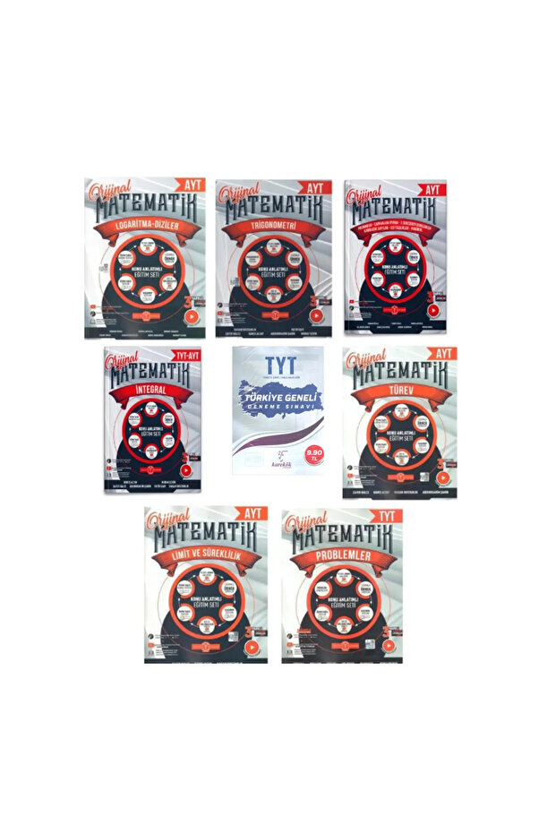 Orijinal Logaritma Trigonometri,Polinom ,Limit Türev Integral , Problemler Fasikül Set ve Deneme2026 - 1