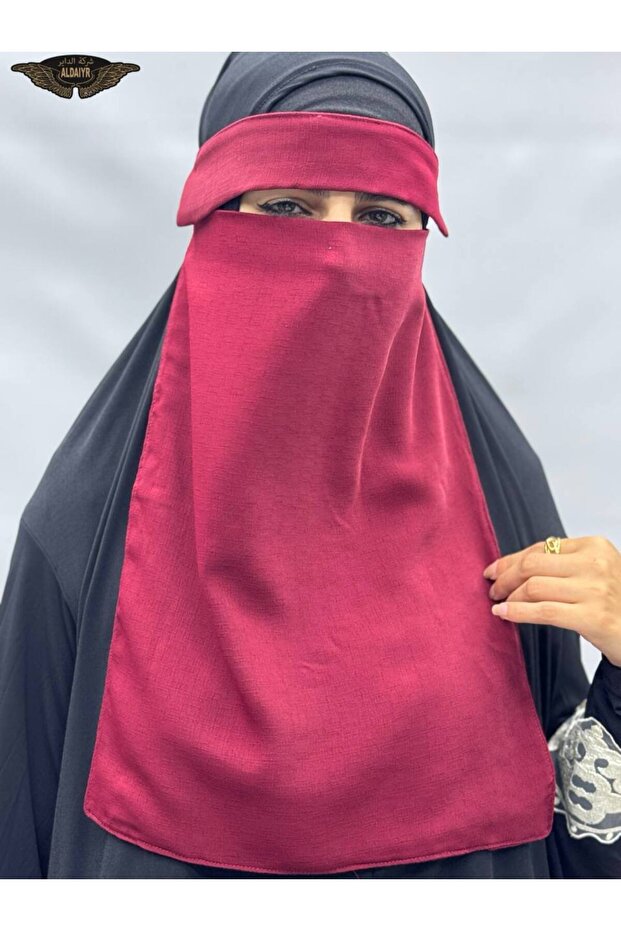 حجاب مدينا من الحرير الحريري
