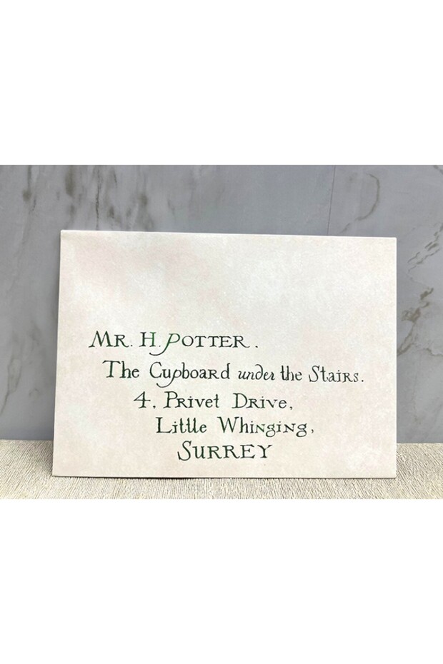 Harry Potter Hogwarts Mektup