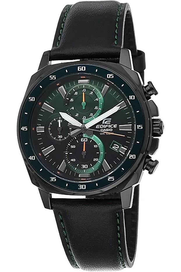 Edifice Men's Watch - EFV-600CL-3AVUDF Green Dial - 1